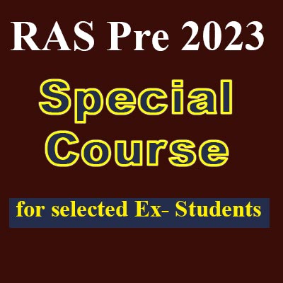 RAS Pre Special course for selected Ex- Students
