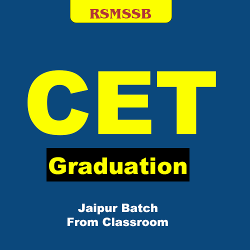 CET Graduation Level (Jaipur Batch)
